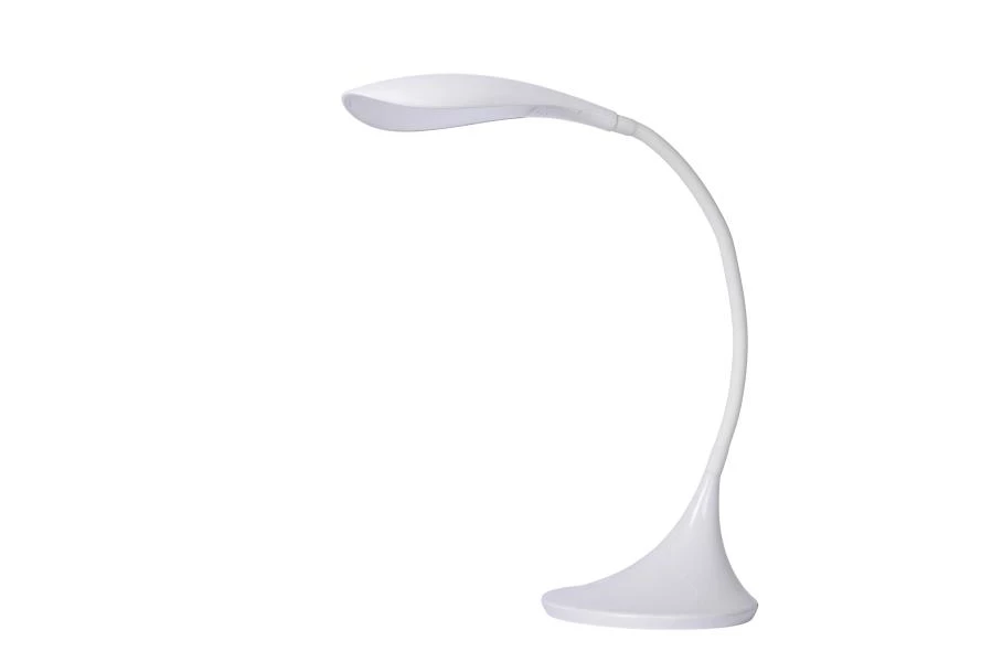 Lucide EMIL - Lampe de bureau - LED Dim. - 1x4,5W 3000K - Blanc - éteint